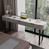 轻奢翻盖梳妆台卧室现代简约跨床桌可移动多功能飘窗化妆书桌一体