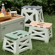 折叠凳户外可便携式小板凳塑料简易凳子，成人钓鱼椅子儿童家用马扎