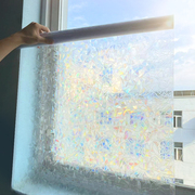 彩色玻璃纸透光不透明卫生间厕所，防偷窥走光装饰个性创意窗户贴膜