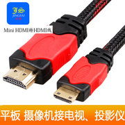 景赛 Mini HDMI转hdmi线 数码相机接电视线 迷你hdmi转HDMI线1.5