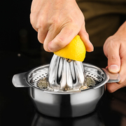 手动榨汁器压榨器果汁压榨器 榨汁器 不锈钢橙子柠檬不锈钢压汁器