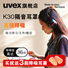 uvex超强隔音降噪睡眠学习学生专用耳罩静音睡觉工业防噪音耳机