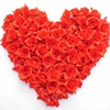 玫瑰花瓣蜡烛生日布置红色，假花朵表白diy制造浪漫创意装饰仿真花