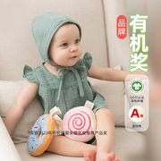 美国applepark婴儿摇铃，可入口啃咬宝宝，抓握安抚手偶毛绒益智玩具