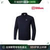 韩国直邮Wilson 运动T恤 WILSON 拉绒 T恤 6911 海军蓝 冬季T恤