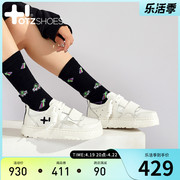 otzshoes小白鞋女牛皮，丑萌鞋秋冬款，小众潮牌厚底平底鞋