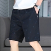 夏季潮流男士印花薄款五分休闲短裤百搭外穿舒适工装中裤