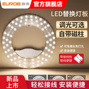 led吸顶灯灯芯替换光源灯盘灯板灯管家用节能模组 圆形边驱环形灯