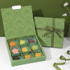 创意九宫格中秋月饼包装盒高档80克蛋黄，酥礼盒手提绿豆冰糕空盒子