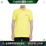 香港直邮Hugo Boss雨果博斯男士POLO衫黄色棉Paule-50399388-732