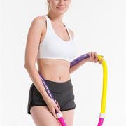 多功能弹簧呼啦圈 瘦腰塑料呼拉圈 成人健身器材儿童软呼啦圈
