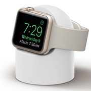 适用苹果手表充电器支架AppleWatch支架iwatch7代6/5/4/3/2/1/SE通用充电底座便携表托表架硅胶不伤表
