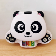 出口美国小tk品牌，熊猫造型儿童早教机按钮，音乐动物颜色认知学习机