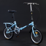 日喜折叠自行车12寸14寸16寸超轻单车男女小车 代步车单速