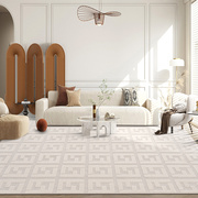 新西兰羊毛地毯客厅地垫，床边北欧简约现代茶几沙发毯卧室轻奢意式