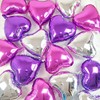 18寸铝膜心形氦气球珠光糖果色，爱心铝箔求婚礼布置车展飘空装饰
