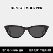 2024cookie王嘉尔(王嘉尔)同款gm墨镜男猫眼女太阳眼镜高级感防紫外线