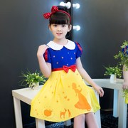 儿童演出服装迪士尼白雪公主裙子女童礼服表演服连衣裙夏季