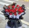 天津鲜花同城配送 19朵红玫瑰花束