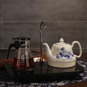 陶瓷电热水壶自动上水烧水泡茶保温一体养生茶具飘逸杯恒温24小时