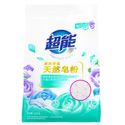 超能洗衣粉/天然皂粉1.6kg*2袋亲肤香氛除菌除螨洗护二合一