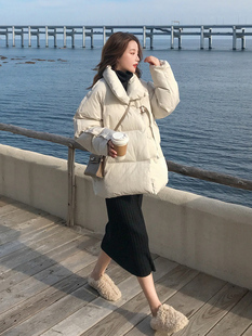 反季2022年棉衣女短款韩版棉服学生时尚，棉袄冬季外套立领