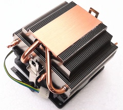 酷冷联想AMD风扇 AM3 AM4速龙CPU锐龙铜底4热管散热器9CM温控