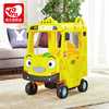 韩国yaya儿童小房车宝宝四轮童车游乐场玩具，可坐人校车巴士踏行车