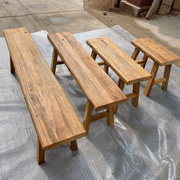 实木凳子复古长凳做旧民俗单人凳，双人长凳榆，木凳短凳长条凳门板凳