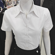 夏季女士商务白衬衫职业正装，短袖上班工作服，西装内搭长袖衬衣上衣