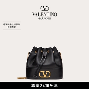 24期免息华伦天奴VALENTINO女士 VLOGO SIGNATURE 迷你水桶包