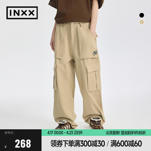 INXXStandby 明星同款机能风复古工装裤男宽松多口袋休闲裤