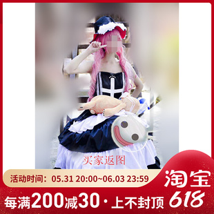海贼王幽灵公主佩罗娜两年后cosplay黑红 黑白动漫服装送裙撑定制