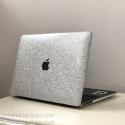 Macbook苹果笔记本保护壳2020款Air电脑pro16银色闪粉套13M116/15