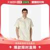 香港直邮潮奢 Dickies 男士Trading Company 流行款短袖米白衬衫