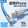 能适适用苹果iphone15数据线14快充13promax车载12充电线xs充电器头，11手机8平板ipad旋转7防折断2米原usb