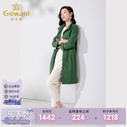 乔万尼风衣女款2024夏季女士外套宽松收腰薄款ET1A512403