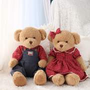 压床娃娃一对结婚新婚，礼物大号毛绒玩具，公仔情侣泰迪熊情人节礼物