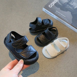 婴幼儿凉鞋宝宝鞋子夏季0一3岁男童软底，包头学步鞋室内女童鞋