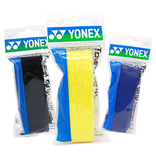 尤尼克斯YONEX羽毛球拍手胶防滑吸汗毛巾握把胶AC402EX多色单条装