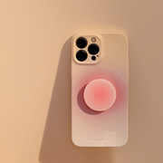 渐变粉色支架14promax苹果手机壳，12适用iphone13春夏，xr菲林15华为
