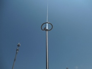 1.8米高增益调频FM广播室外天线，调频收音机天线FM广播全向天线