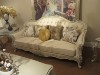 HD6095法式布艺沙发全实木轻奢描金沙发高级灰欧式沙发韩式沙发