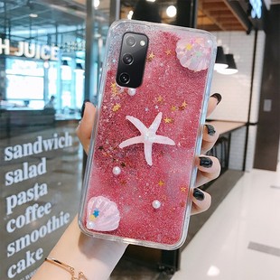 适用三星s20fe手机壳samsunggalaxys20ff5gcasecover女款sm-g781bnuv流沙s20ef3星s20ee网红盖世