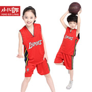 2021夏季篮球服男女童，儿童篮球服中大童nba，球队运动校队套装