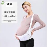 孕晚期收腹怀孕孕后期腰带护腰带孕中期两用孕妇托腹带孕妇专用