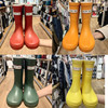 韩国亲子雨鞋女款时尚雨靴，中筒防水轻便亲子水鞋水靴防滑胶鞋