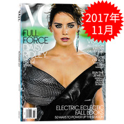 英文版vogue服饰与美容杂志2017年11月封面黛茜雷德利(雷德利)daisyridley时尚服装服饰化妆搭配明星期刊