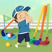 Toyroyal皇室儿童高尔夫球杆套装玩具宝宝户外亲子运动幼儿园球类