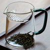 耐热玻璃泡茶杯公杯 茶漏一体绿茶杯带过滤分茶器月牙公道杯茶具